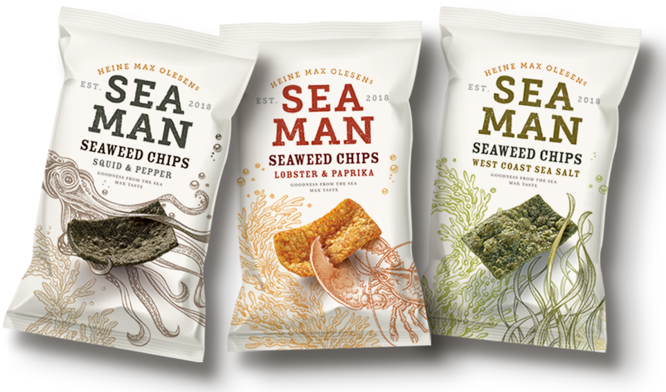 Heine Olesen | Sea Seaweed Chips Heine Max Olesen's Seaweed Chips